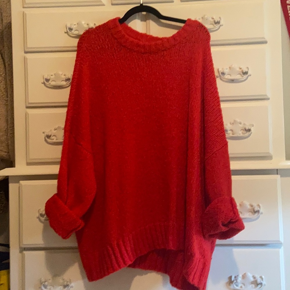 aerie oversized tunic sweater